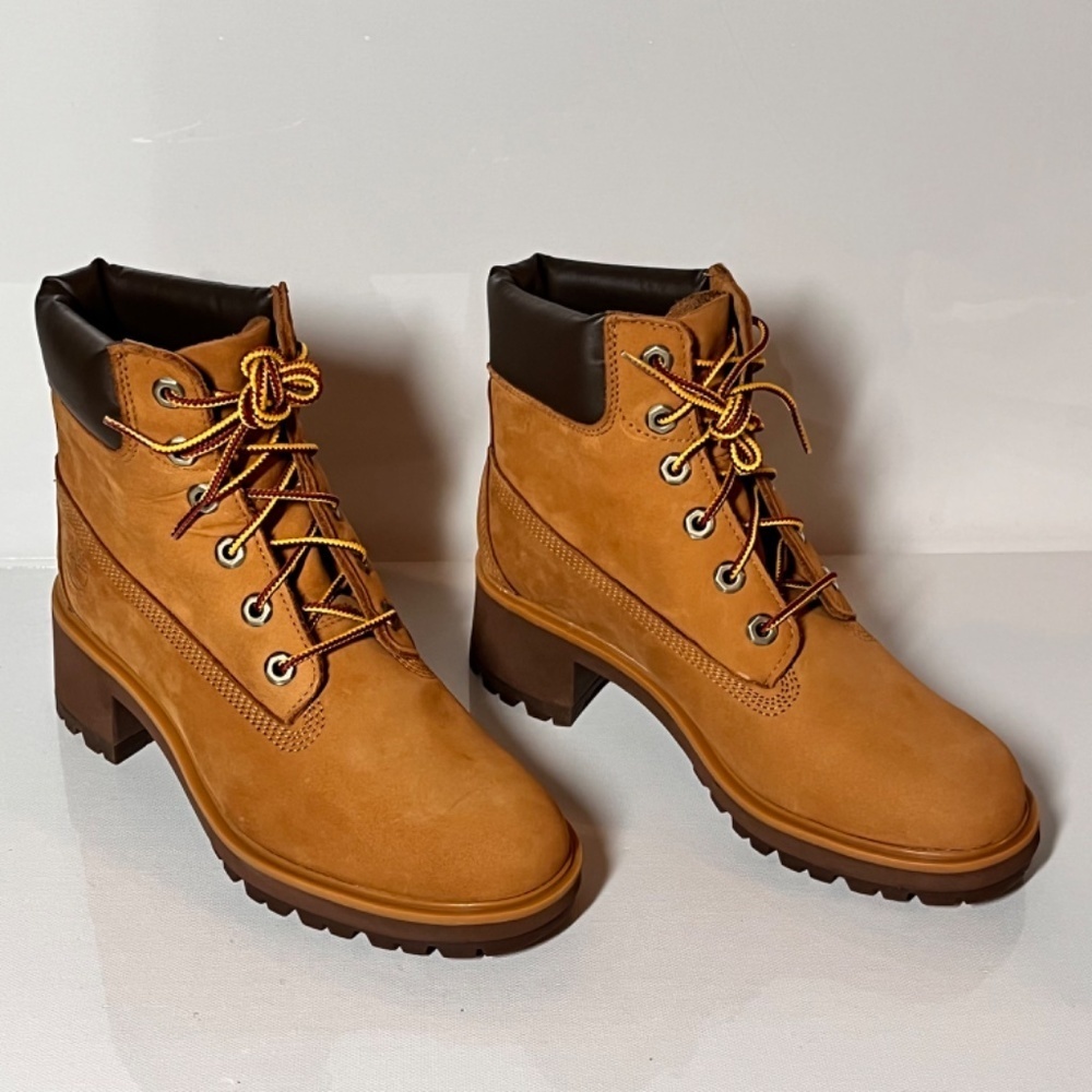 Timberland Kinsley Leather Lace-Up Boots - Picture 2 of 7